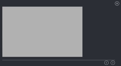 Screenshot of the image gallery that appears in an article. Large image on the left with an optional caption on the right